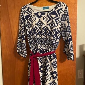 Willy Jay’s geometric dress M/L